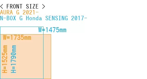 #AURA G 2021- + N-BOX G Honda SENSING 2017-
